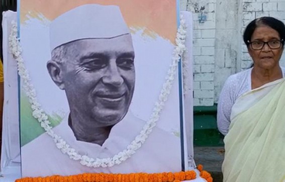Congress slammed Tripura BJP Govt for not observing Independent India’s first PM’s birth anniversary Congress slammed Tripura BJP Govt for not observing Independent India’s first PM’s birth anniversary